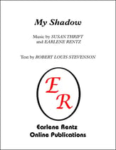 My Shadow Two-Part choral sheet music cover